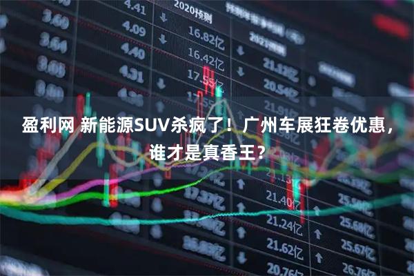 盈利网 新能源SUV杀疯了！广州车展狂卷优惠，谁才是真香王？